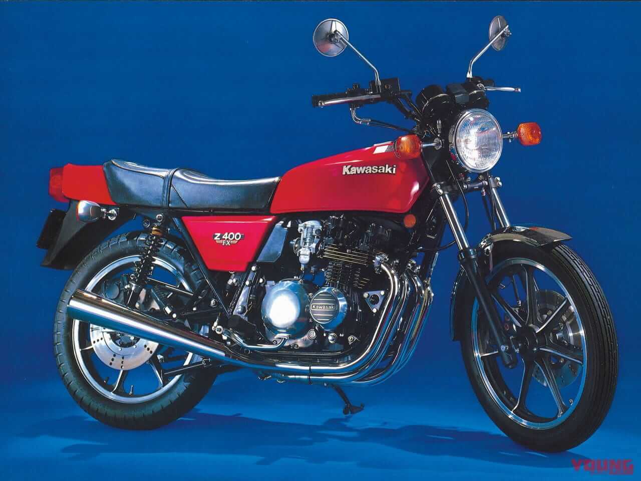 カワサキ|Z400FX|1979|ナナハンキラー、ヨンヒャクキラーが続々誕生!──日本の名車100選【昭和49~57年編】