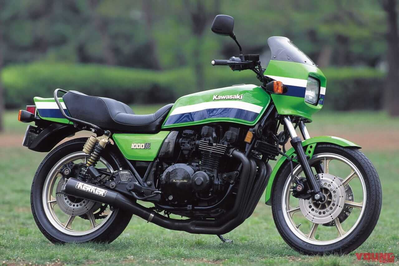カワサキ|KZ1000R|1982|ニンジャ vs カタナ!! “世界最速”が次々と塗り替えられていった──日本の名車100選【昭和57~59年編】