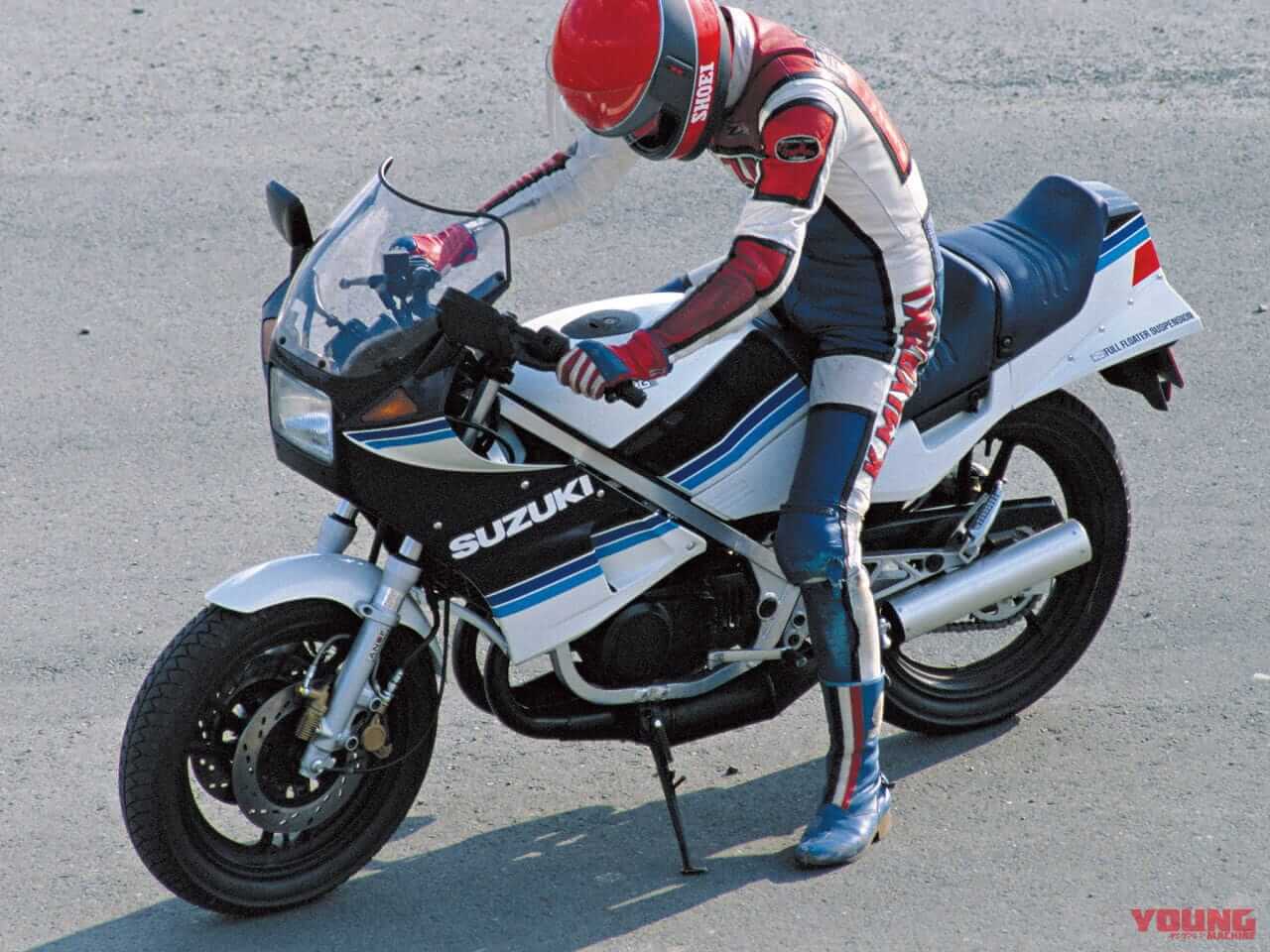 スズキ|RG250Γ|フルカウル&セパハン認可! レーサ―レプリカ時代の到来──日本の名車100選【昭和58~60年編】