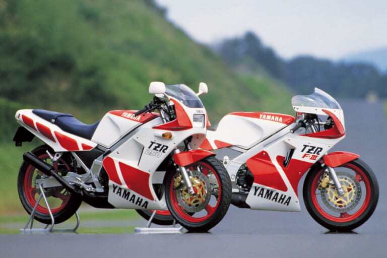 ヤマハ|TZR250|フルカウル&セパハン認可! レーサ―レプリカ時代の到来──日本の名車100選【昭和58~60年編】