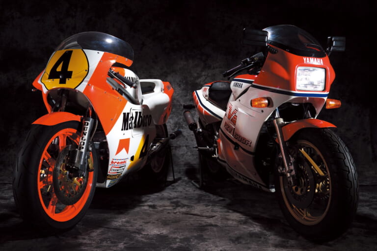 ヤマハ|RZV500R|フルカウル&セパハン認可! レーサ―レプリカ時代の到来──日本の名車100選【昭和58~60年編】