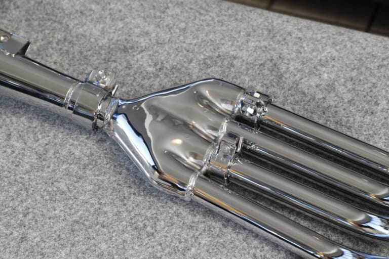 CB400FOUR|三恵技研|復刻マフラー|ヨンフォアオーナーにビッグニュース!! 当時の図面から復刻したCB400フォア用純正マフラーを三恵技研工業が限定販売!!