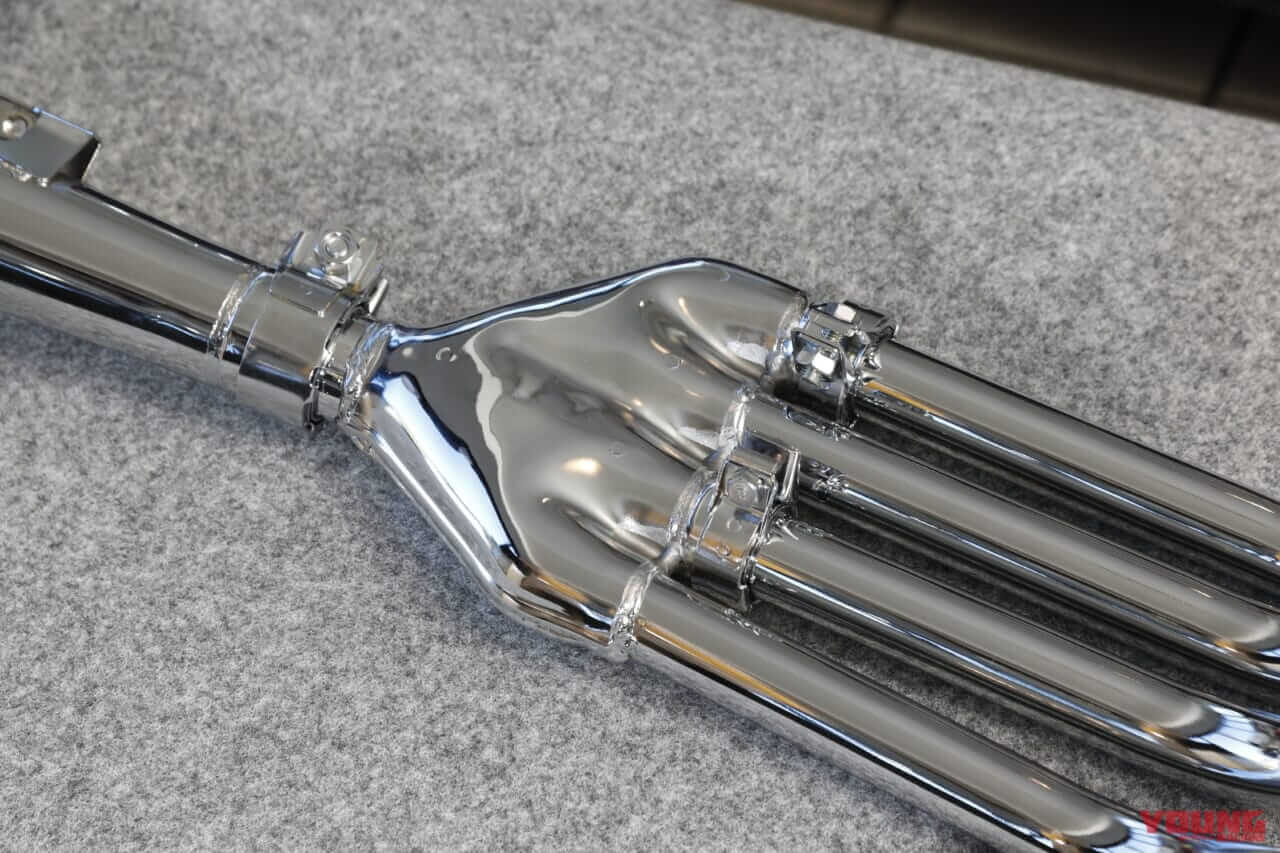 |ヨンフォアオーナーにビッグニュース!! 当時の図面から復刻したCB400フォア用純正マフラーを三恵技研工業が限定販売!!