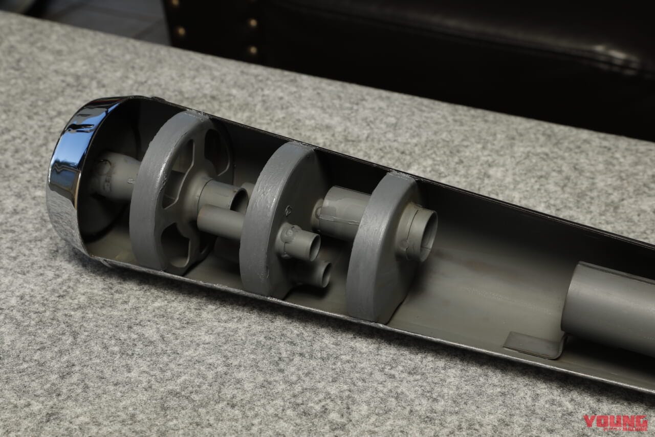 |ヨンフォアオーナーにビッグニュース!! 当時の図面から復刻したCB400フォア用純正マフラーを三恵技研工業が限定販売!!