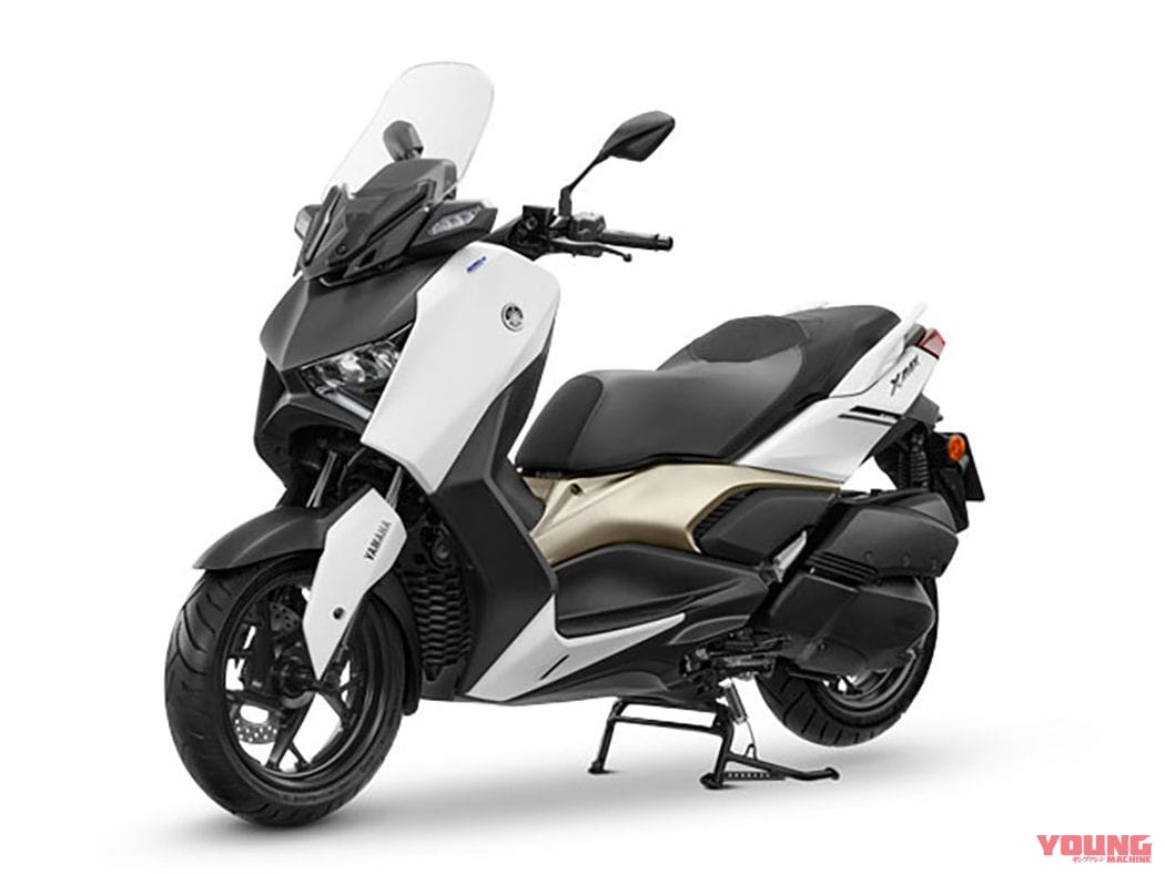 |ヤマハ新型「XMAX Tech MAX」登場! オーリンズ製サスと特別仕様シートなどを装備【海外】