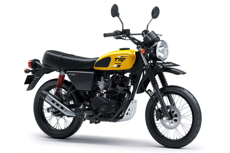 カワサキ|W175TR|2024年モデル|インドネシア仕様|32万円の小さなスクランブラー! カワサキ「W175TR」に2024年の新カラー登場【海外】