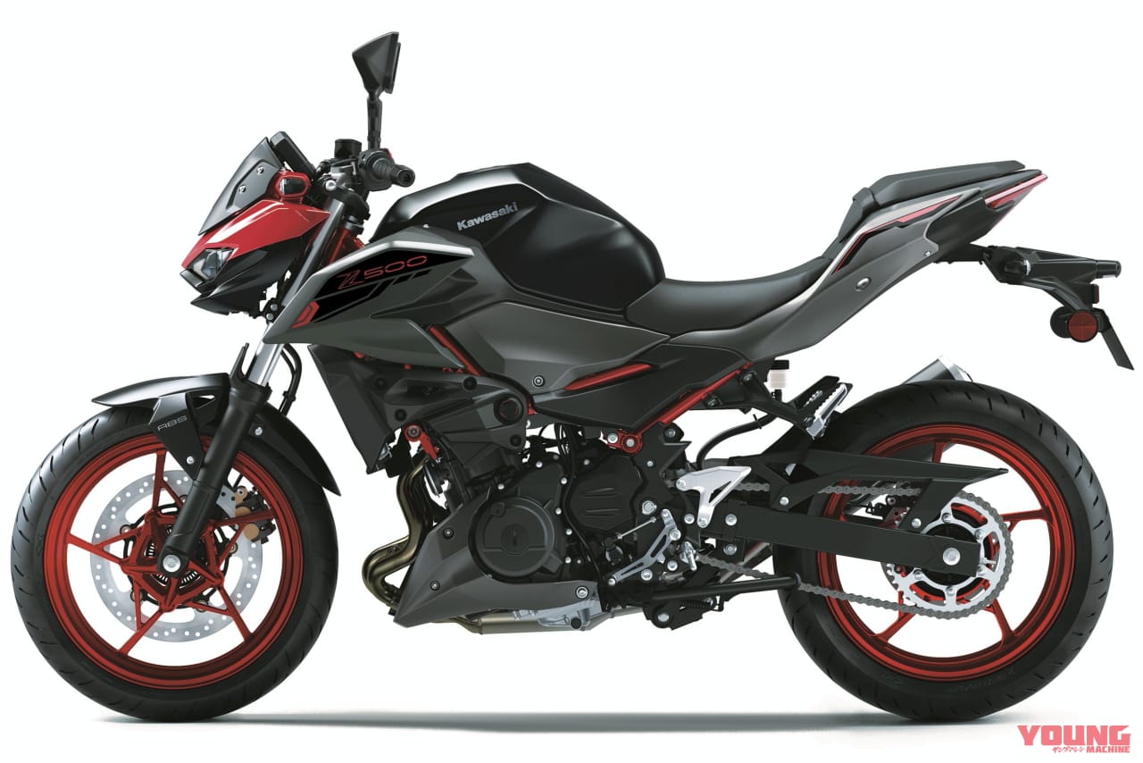 |赤黒かっこよ! カワサキ新型「ニンジャ500」「Z500」の価格が判明、40周年エディションも登場【北米】