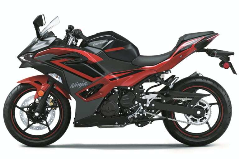カワサキ|ニンジャ500|北米仕様|赤黒かっこよ! カワサキ新型「ニンジャ500」「Z500」の価格が判明、40周年エディションも登場【北米】