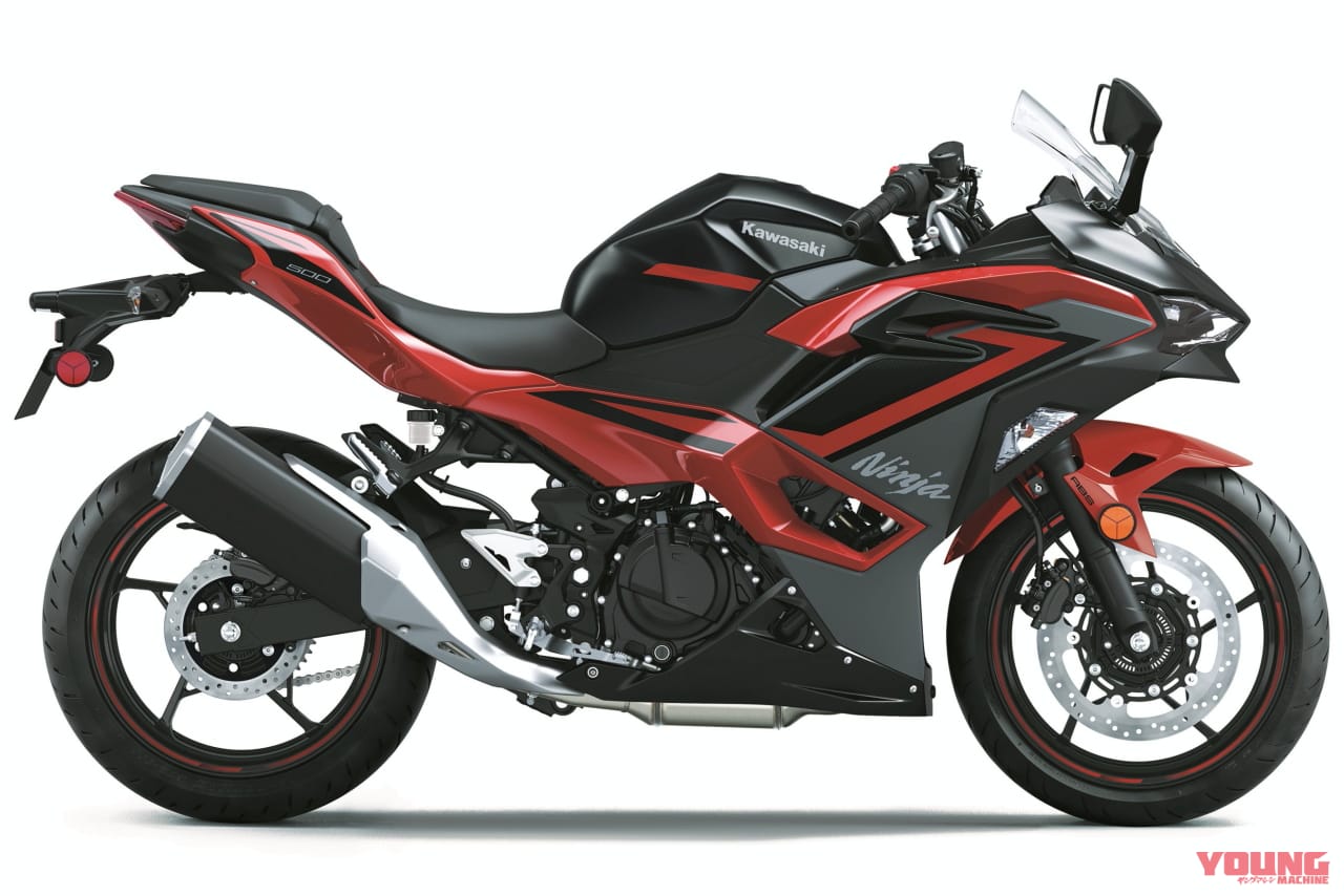 |赤黒かっこよ! カワサキ新型「ニンジャ500」「Z500」の価格が判明、40周年エディションも登場【北米】