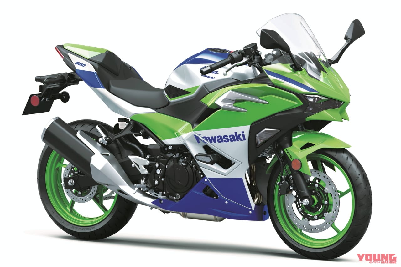 カワサキ|ニンジャ500|北米仕様|赤黒かっこよ! カワサキ新型「ニンジャ500」「Z500」の価格が判明、40周年エディションも登場【北米】