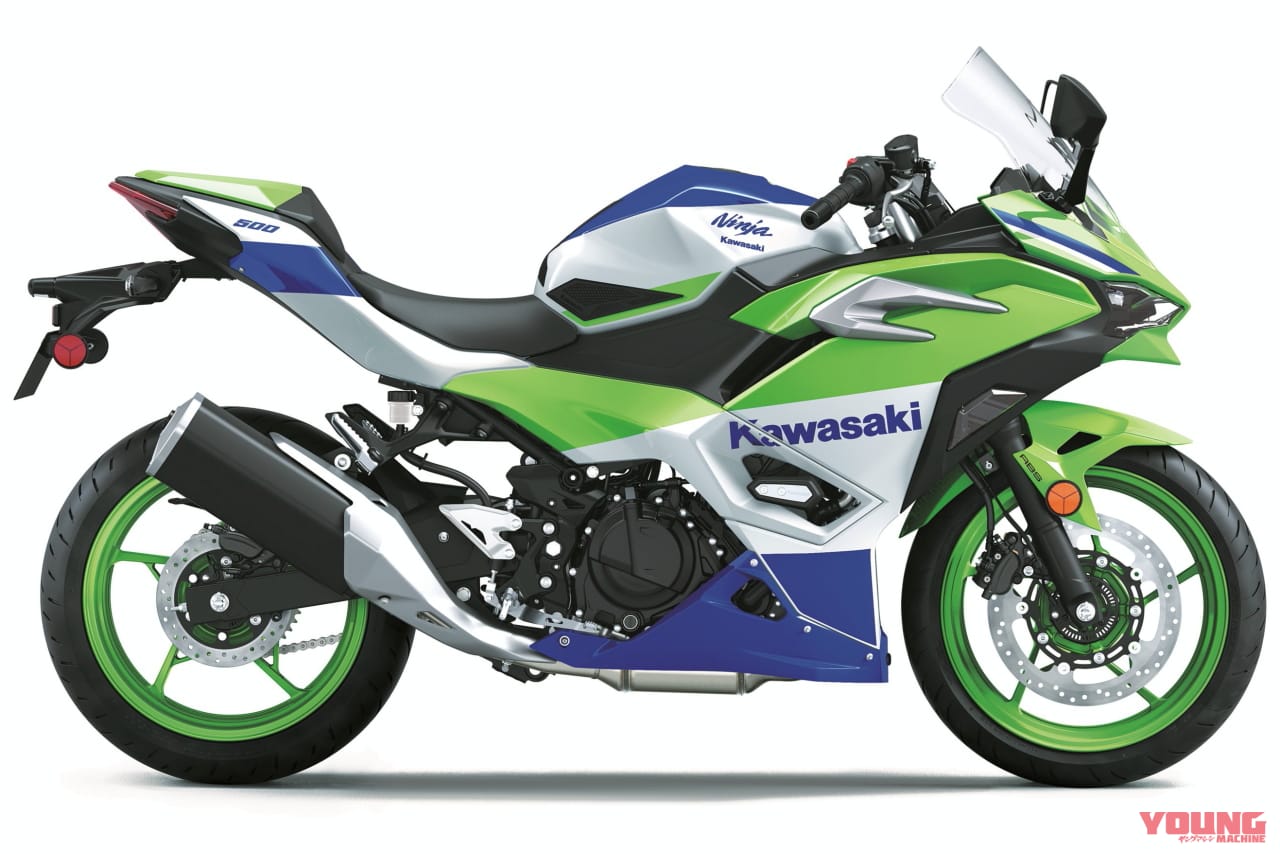 |赤黒かっこよ! カワサキ新型「ニンジャ500」「Z500」の価格が判明、40周年エディションも登場【北米】