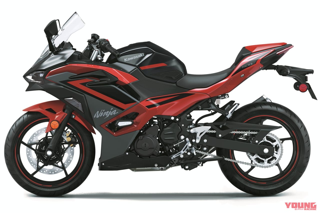 |赤黒かっこよ! カワサキ新型「ニンジャ500」「Z500」の価格が判明、40周年エディションも登場【北米】