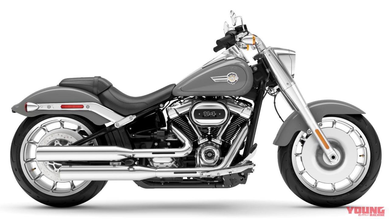 ハーレーダビッドソン|ファットボーイ 114(FAT BOY 114)|ハーレーが2024年モデル19機種を一斉発売! ローライダーS/ST『レッドロック』ほか