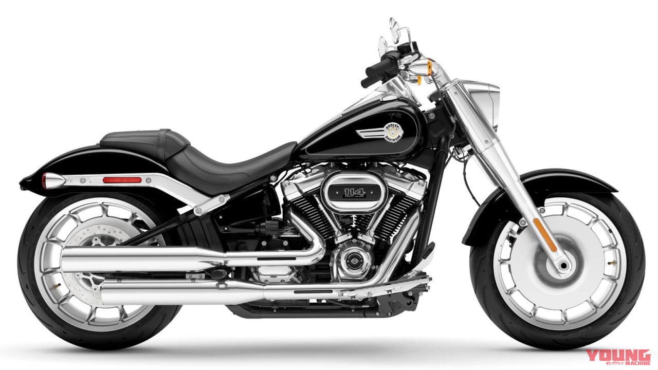 ハーレーダビッドソン|ファットボーイ 114(FAT BOY 114)|ハーレーが2024年モデル19機種を一斉発売! ローライダーS/ST『レッドロック』ほか