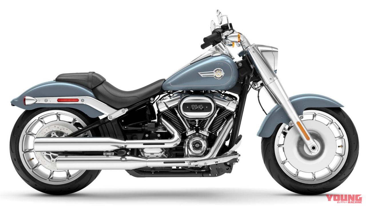 ハーレーダビッドソン|ファットボーイ 114(FAT BOY 114)|ハーレーが2024年モデル19機種を一斉発売! ローライダーS/ST『レッドロック』ほか