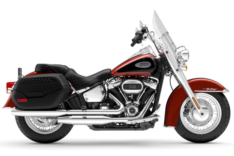 ハーレーダビッドソン|ヘリテイジ クラシック 114(HERITAGE CLASSIC 114)|ハーレーが2024年モデル19機種を一斉発売! ローライダーS/ST『レッドロック』ほか