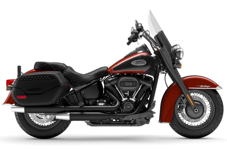 ハーレーダビッドソン|ヘリテイジ クラシック 114(HERITAGE CLASSIC 114)|ハーレーが2024年モデル19機種を一斉発売! ローライダーS/ST『レッドロック』ほか
