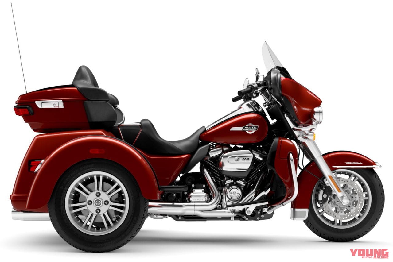 ハーレーダビッドソン|トライグライド ウルトラ(TRI GLIDE ULTRA)|ハーレーが2024年モデル19機種を一斉発売! ローライダーS/ST『レッドロック』ほか