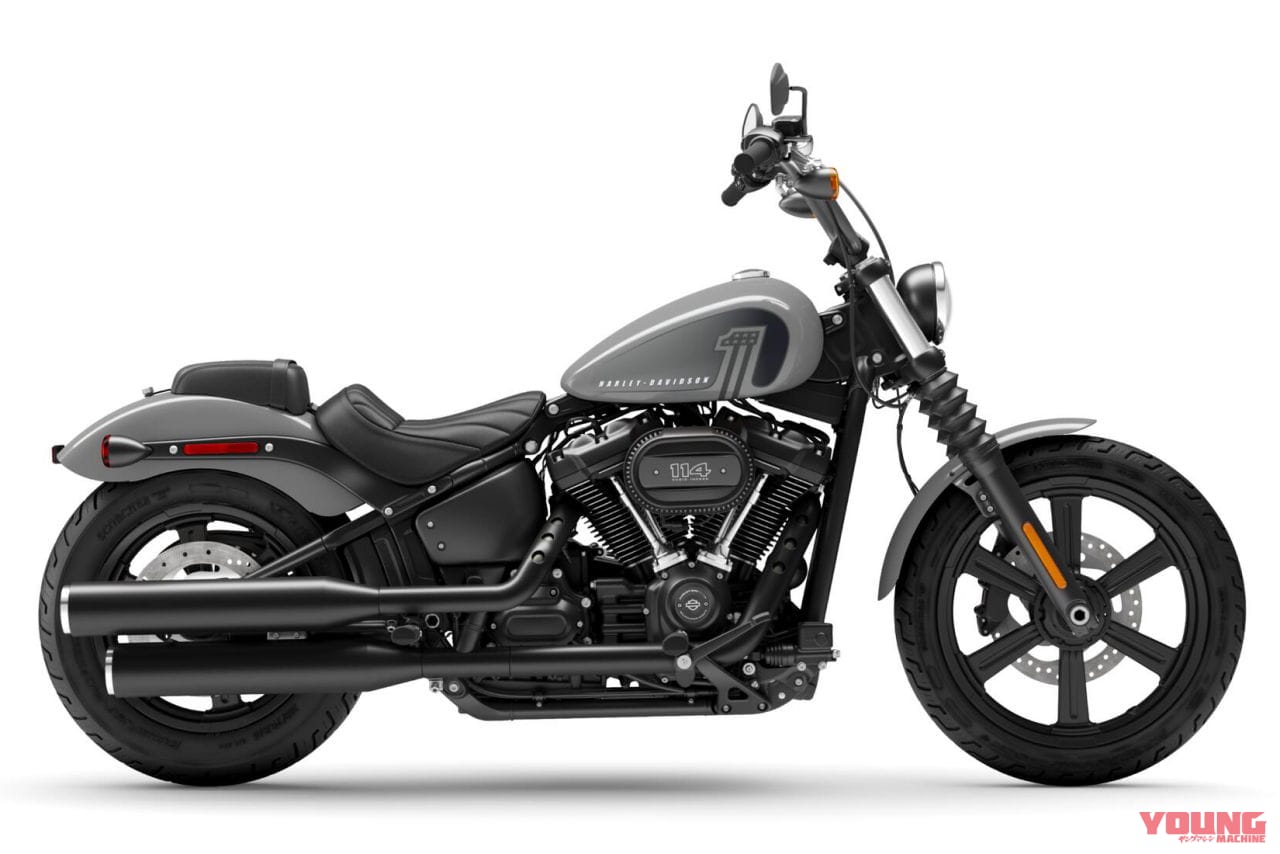 ハーレーダビッドソン|ストリートボブ 114(STREET BOB 114)|ハーレーが2024年モデル19機種を一斉発売! ローライダーS/ST『レッドロック』ほか