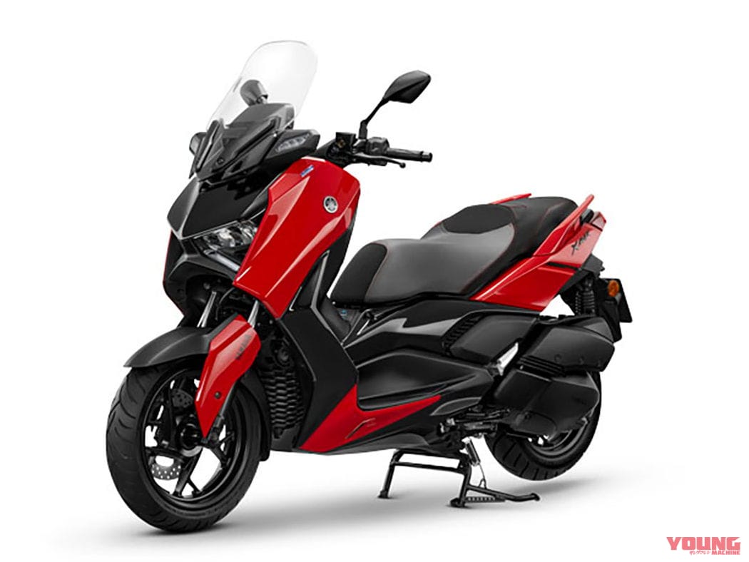 ヤマハ|XMAX コネクテッド|タイ仕様|2023年モデル|ヤマハ新型「XMAX Tech MAX」登場! オーリンズ製サスと特別仕様シートなどを装備【海外】