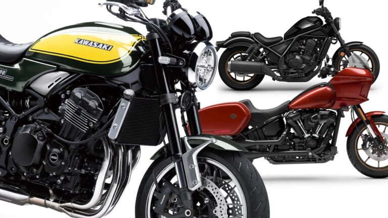 Z900RSが6年連続で大型バイク首位！ 251cc以上でも3年ぶり首位【小型 