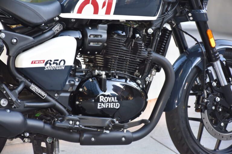ロイヤルエンフィールド|ショットガン650|“散弾銃”の名に誇張ナシ!! ロイヤルエンフィールド・ショットガン650海外試乗インプレッション【空冷ツインのスポーツクルーザー】