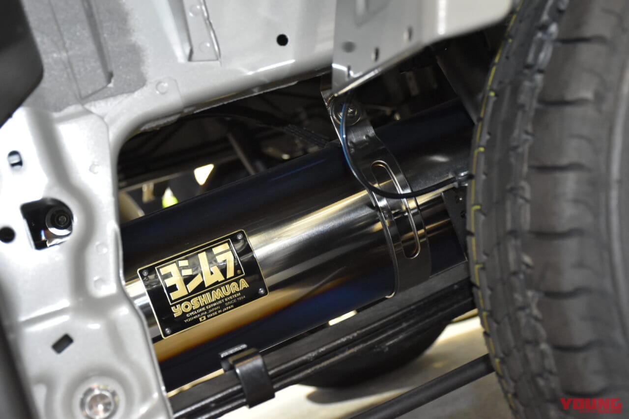 |スズキの軽トラにヨシムラのアルミホイールぅ?! 軽自動車用『WRS Seven』爆誕!!