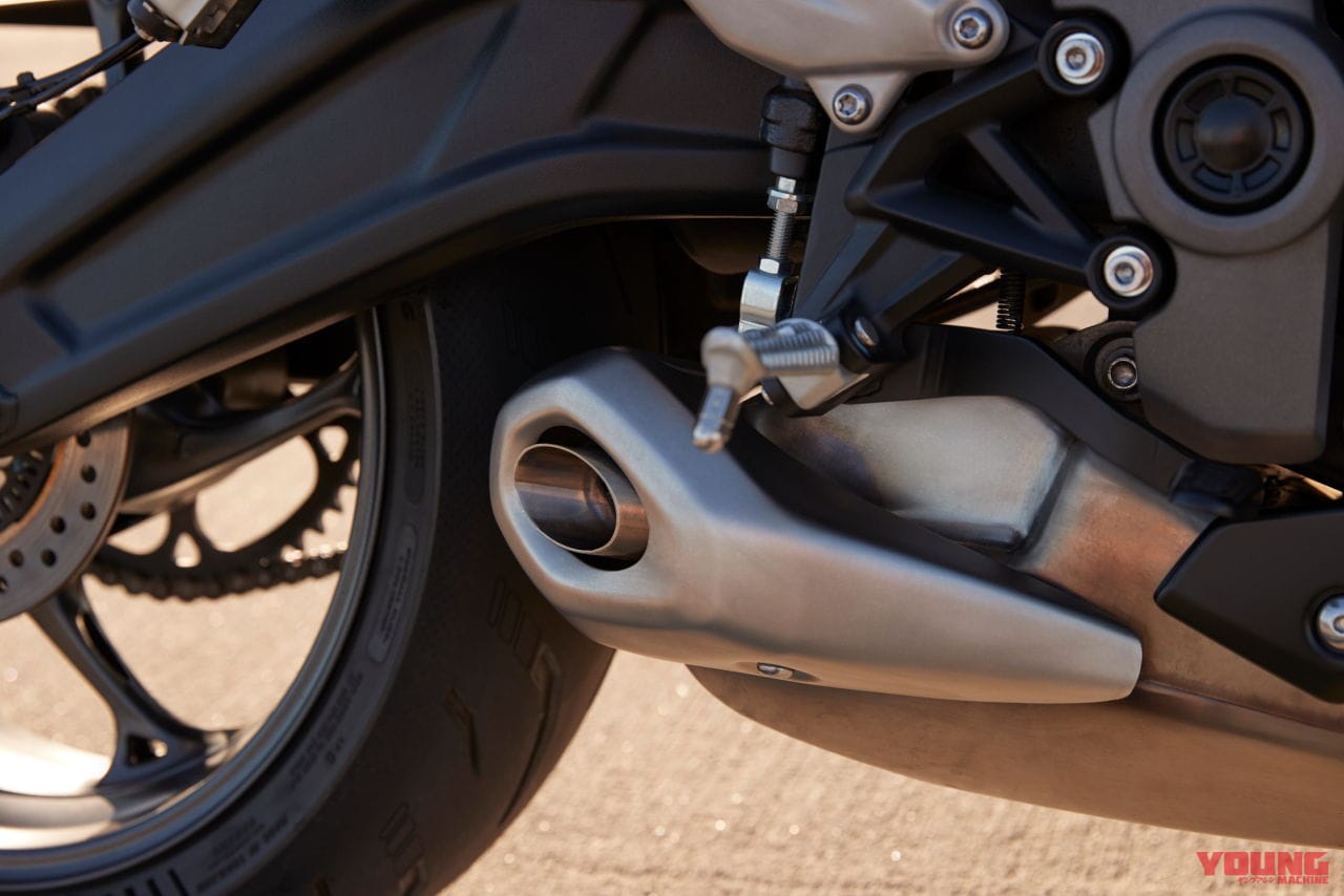 |デイトナ復活!! トライアンフがミドルスポーツ「デイトナ660」を発表、95psを発揮する3気筒エンジン搭載