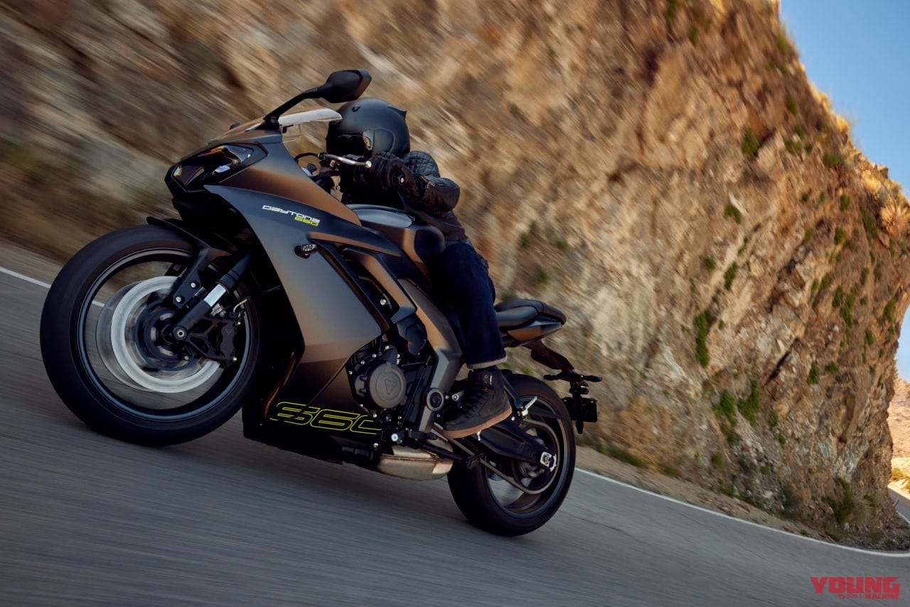 トライアンフ|デイトナ660|2024年モデル|デイトナ復活!! トライアンフがミドルスポーツ「デイトナ660」を発表、95psを発揮する3気筒エンジン搭載