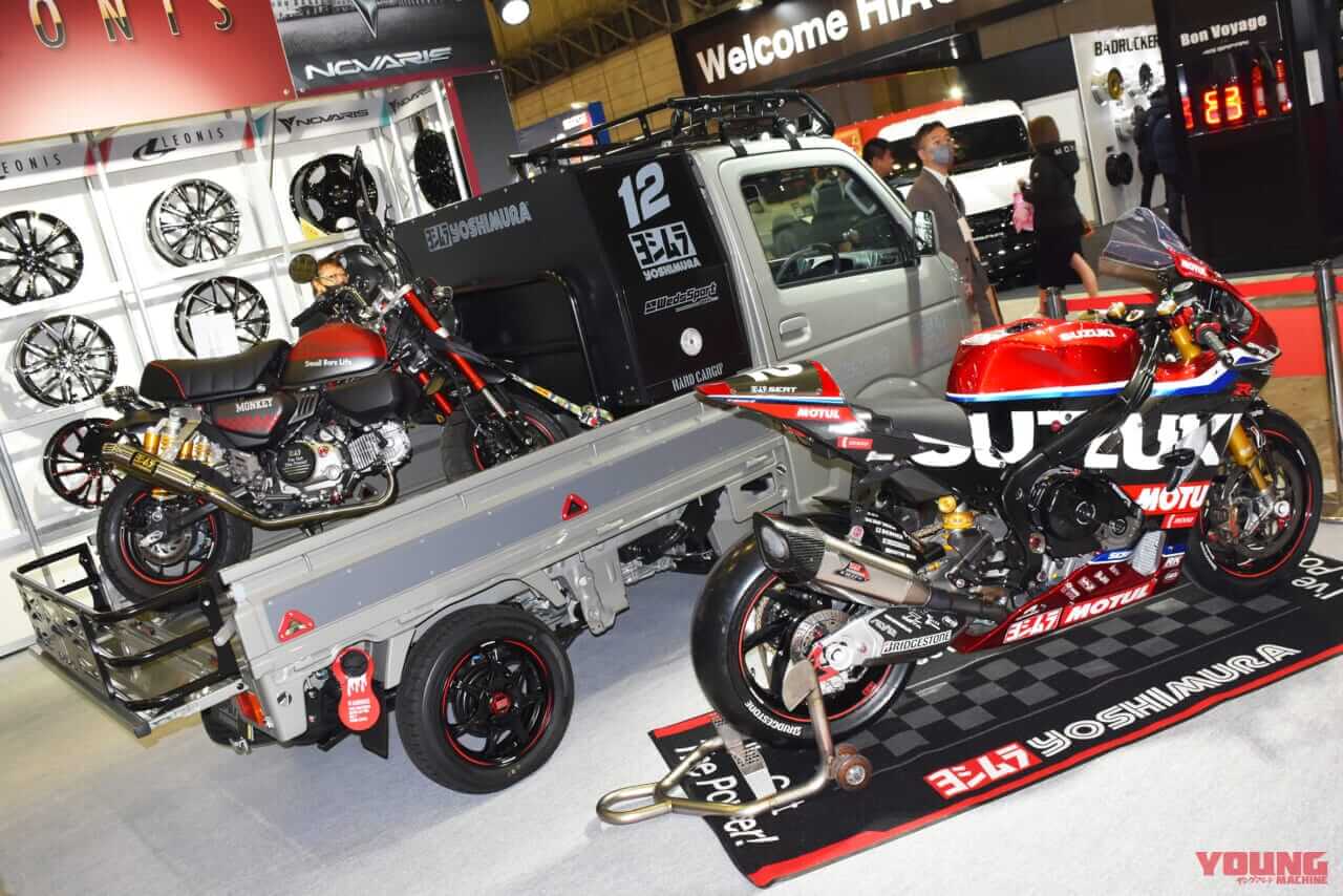 |スズキの軽トラにヨシムラのアルミホイールぅ?! 軽自動車用『WRS Seven』爆誕!!