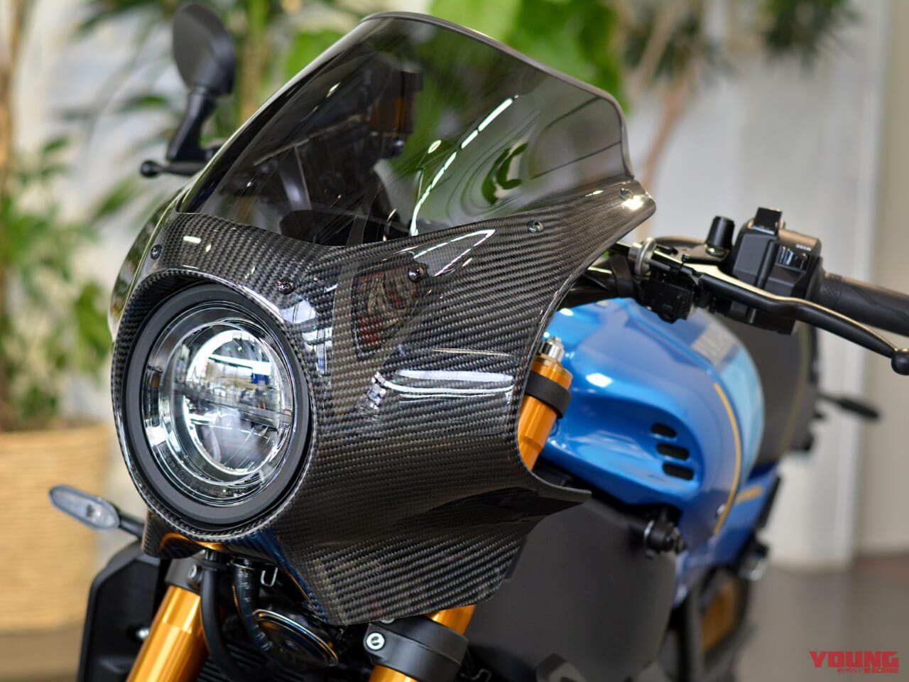 XSR900|RC甲子園|XSR900をカーボン武装!! RC甲子園からカーボン製アッパーカウル&シートカウルが登場!