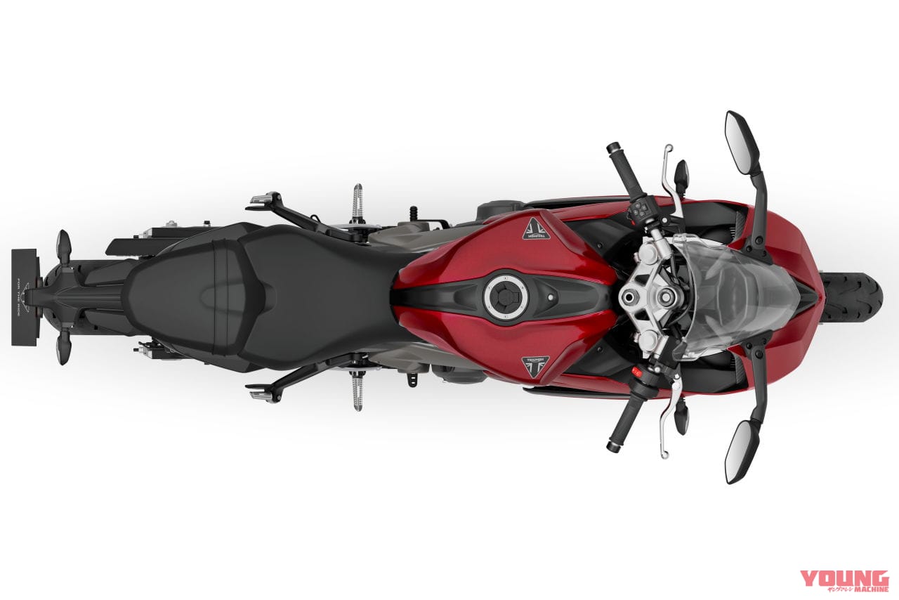 |デイトナ復活!! トライアンフがミドルスポーツ「デイトナ660」を発表、95psを発揮する3気筒エンジン搭載