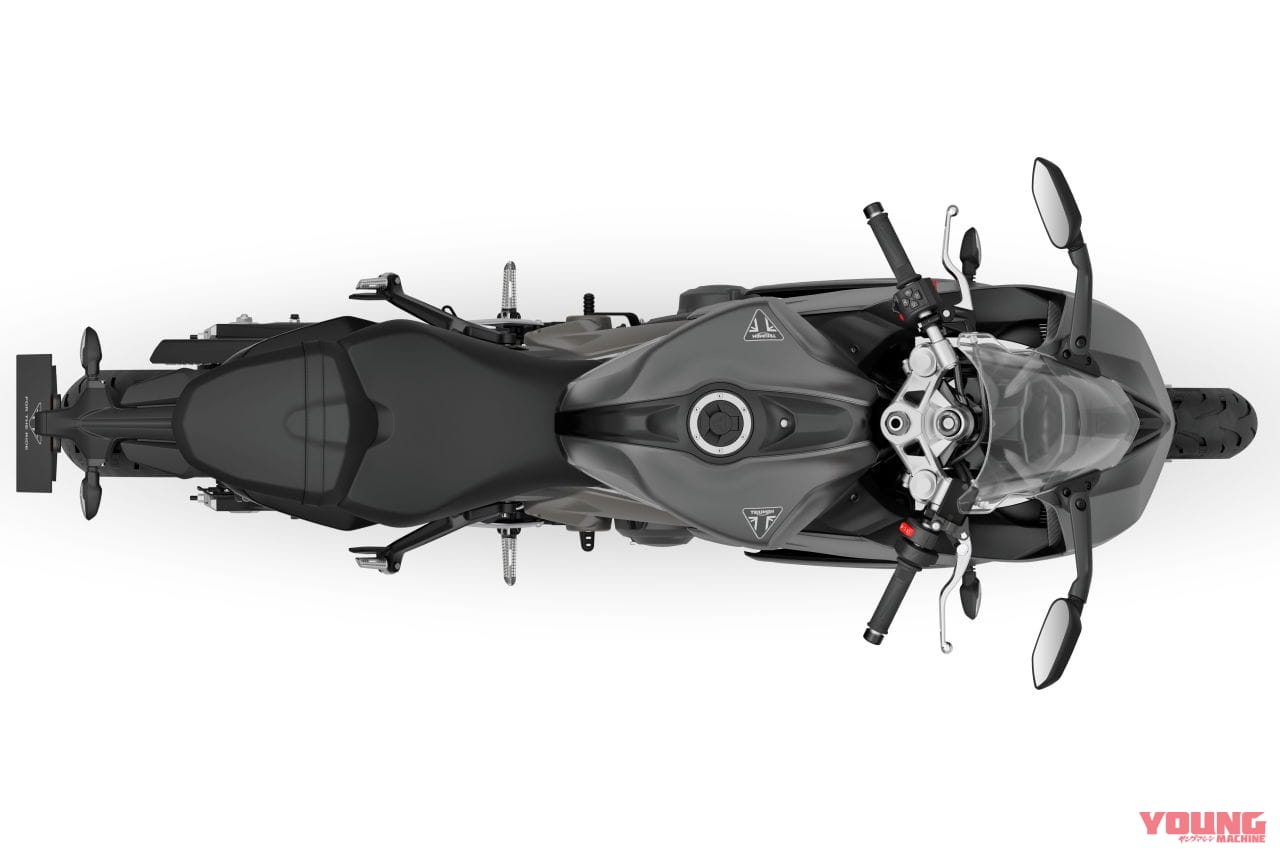|デイトナ復活!! トライアンフがミドルスポーツ「デイトナ660」を発表、95psを発揮する3気筒エンジン搭載
