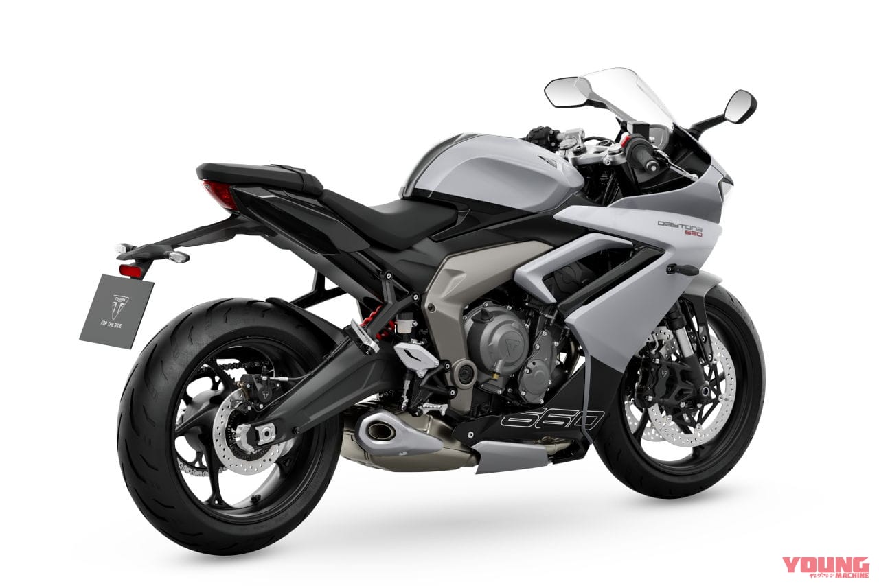 |デイトナ復活!! トライアンフがミドルスポーツ「デイトナ660」を発表、95psを発揮する3気筒エンジン搭載