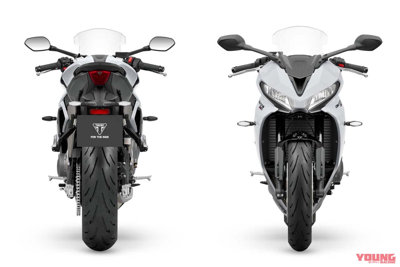 |デイトナ復活!! トライアンフがミドルスポーツ「デイトナ660」を発表、95psを発揮する3気筒エンジン搭載