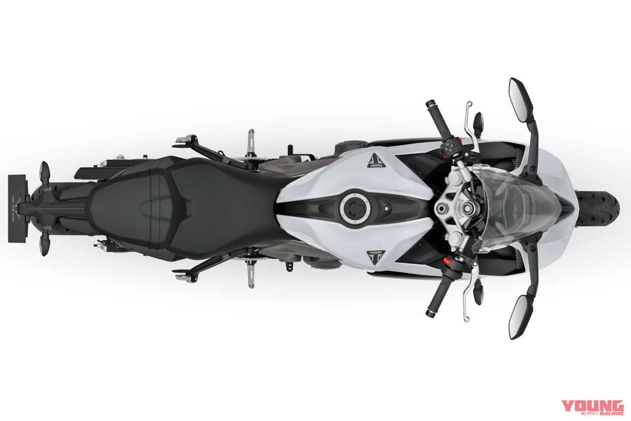 |デイトナ復活!! トライアンフがミドルスポーツ「デイトナ660」を発表、95psを発揮する3気筒エンジン搭載