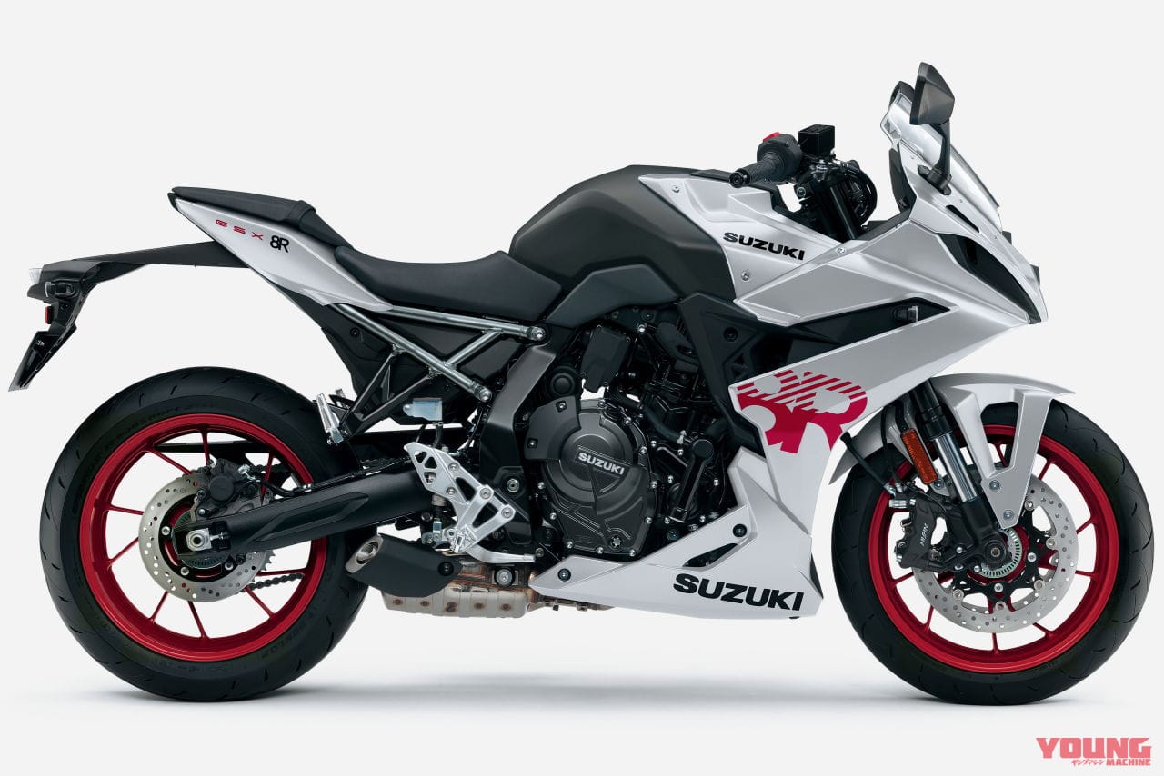 |スズキのアッパーミドル・ツインスポーツ「GSX-8R」2025年モデル発表! 価格改定で3/14発売