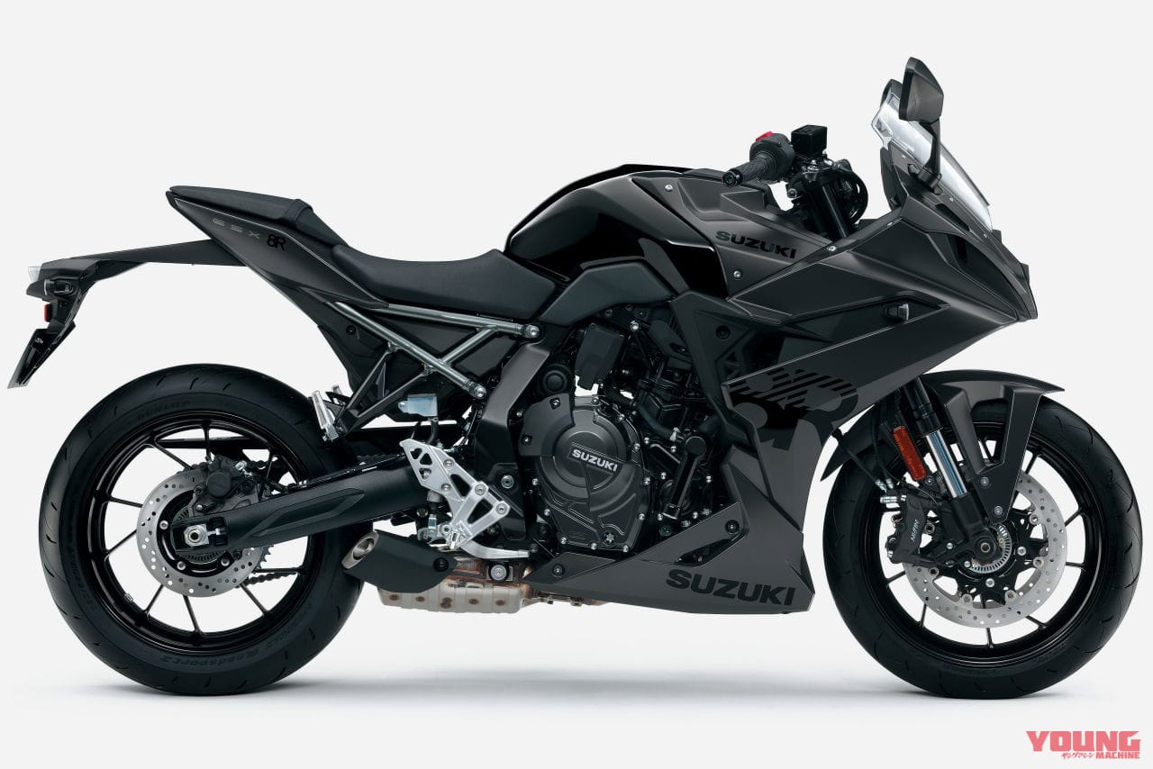 2024 SUZUKI GSX-8R マットブラックメタリックNo.2|スズキGSX-8R〈いま国内で買える新型バイクカタログ|大型二輪(1000-751cc)〉