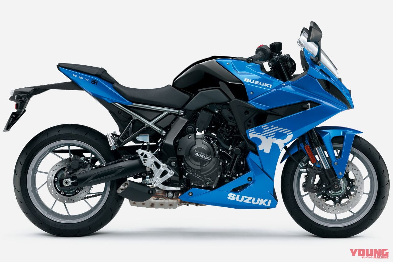 |スズキのアッパーミドル・ツインスポーツ「GSX-8R」2025年モデル発表! 価格改定で3/14発売