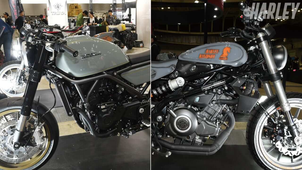 話題のハーレーX350/X500のカスタム車! 日本最大のカスタムの祭典 ...