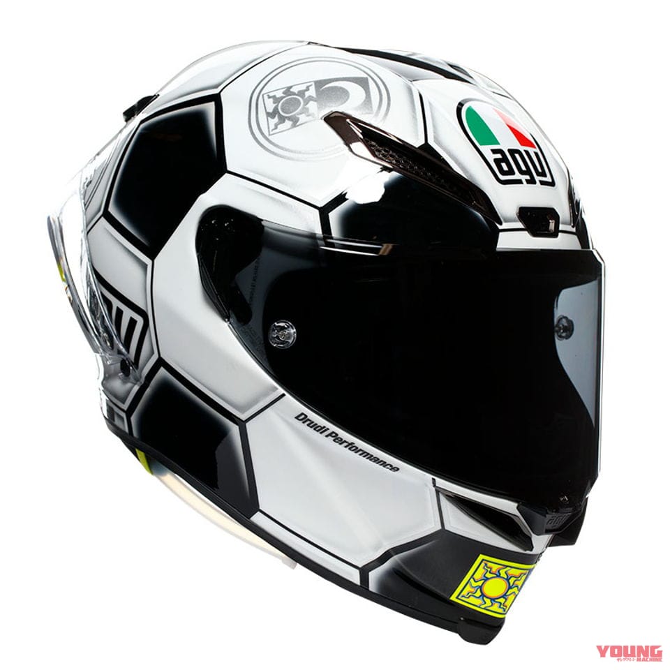 |【限定2008個】未発売だったロッシレプリカ最終章! AGV「ピスタGP RR カタルーニャ2008」登場