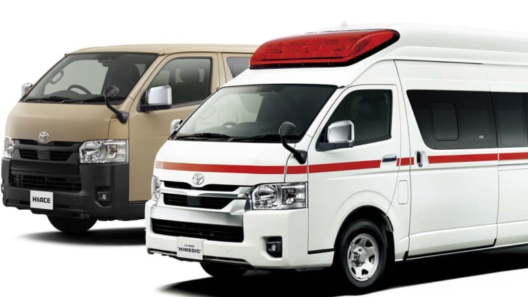 ハイエース＆トヨタ救急車が新型にマイナーチェンジ！ DXにイージークローザーも付いたぞ！