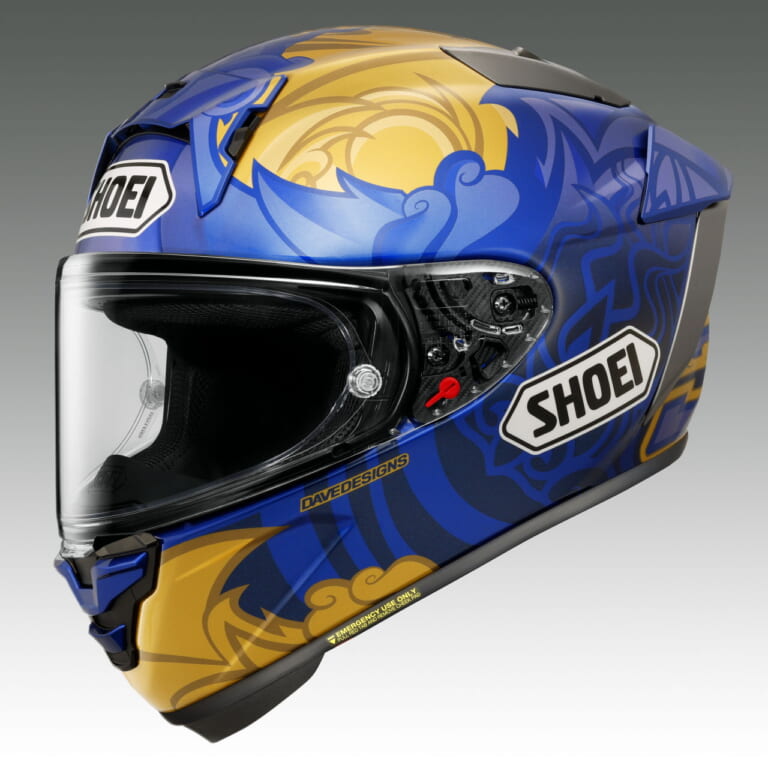 SHOEI|X-フィフティーン|マルケス タイ|【受注期間限定】SHOEI「X-Fifteen」にマルケス選手の2023タイGP仕様グラフィックが登場!