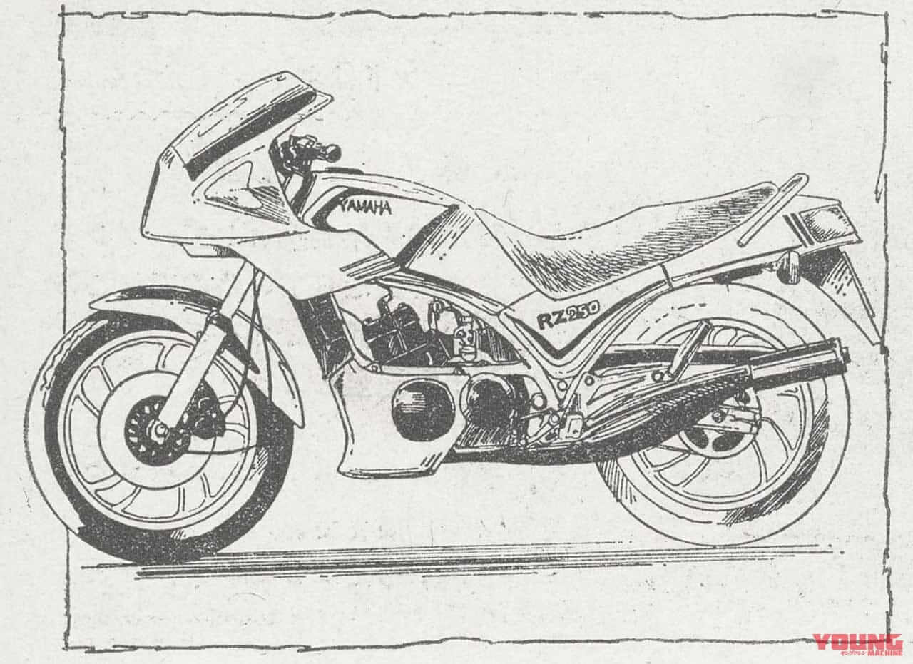 |【SCOOP!?】2スト並列4気筒のヤマハ「RZ500」が登場!? これが昭和のヤングマシンスクープ記事だっ!