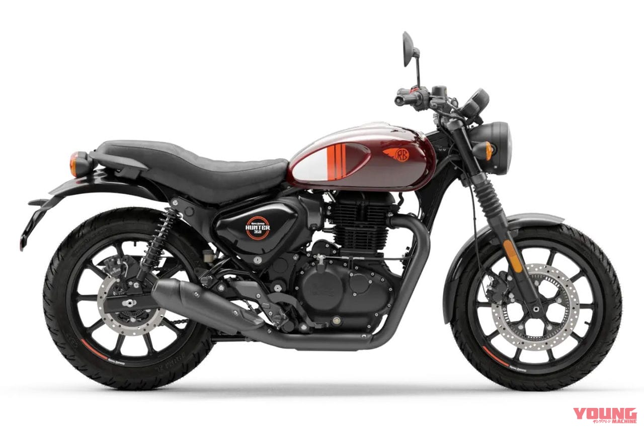 ロイヤルエンフィールド|ハンター350|2024年モデルロイヤルエンフィールド|ハンター350|2024年モデル|インド仕様|ロイヤルエンフィールド「ハンター350」に新色×2が登場! 日本への導入にも期待【海外】