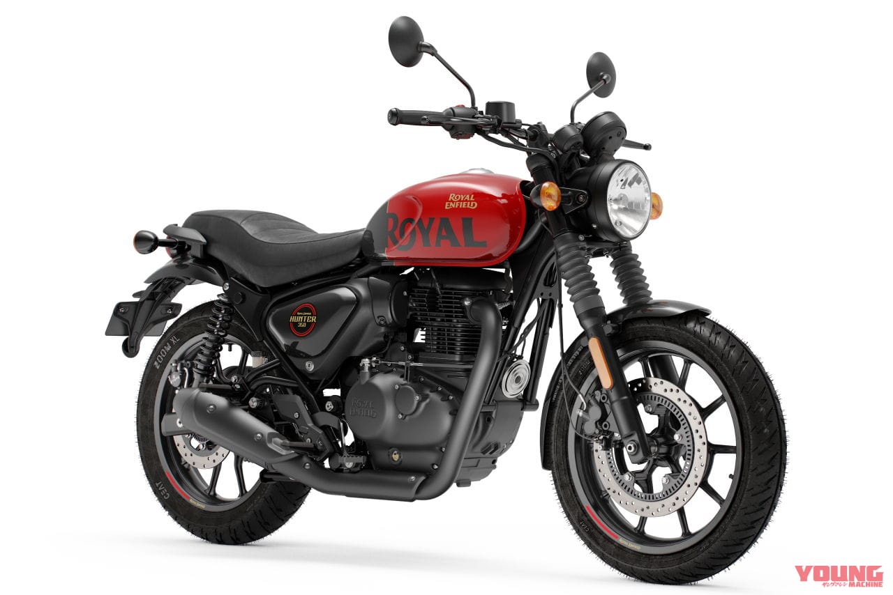 ロイヤルエンフィールド|ハンター350|2023年モデル|ロイヤルエンフィールド「ハンター350」に新色×2が登場! 日本への導入にも期待【海外】