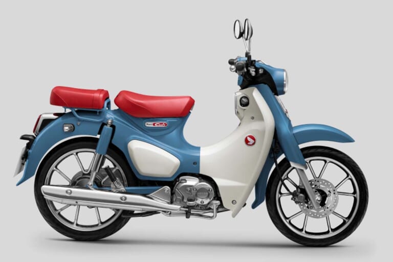 ホンダ|スーパーカブC125|タイ仕様|2024年モデル|ホンダ「スーパーカブC125」に新色プレステージクラッシーブルー登場! 日本への導入も期待【海外】