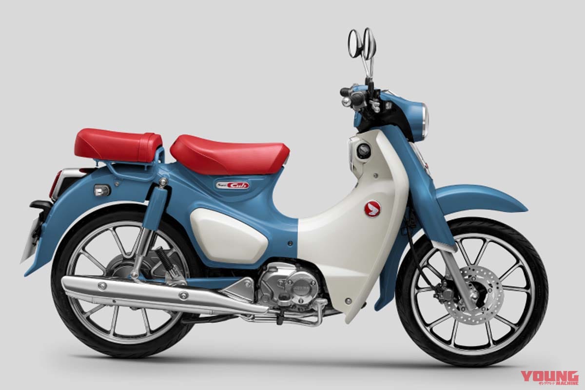 ホンダ|スーパーカブC125|タイ仕様|2024年モデル|白ボディに赤シートの新「スーパーカブC125」が登場! タイで近日正式発表か【海外】