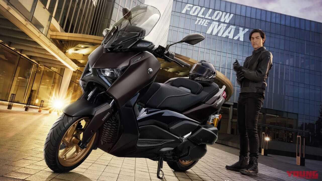 ヤマハ新型「XMAX Tech MAX」登場！ オーリンズ製サスと特別仕様シート 