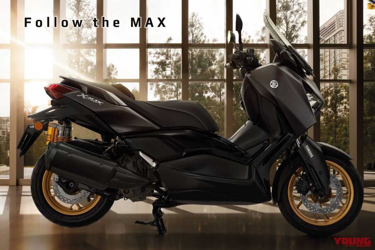 ヤマハ|XMAX Tech MAX|タイ仕様|2024年モデル|ヤマハ新型「XMAX Tech MAX」登場! オーリンズ製サスと特別仕様シートなどを装備【海外】